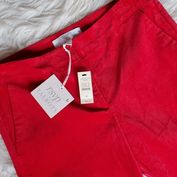 RSVP BY TALBOTS Velvet Like Ruffled Dress … - Picture 5 of 7